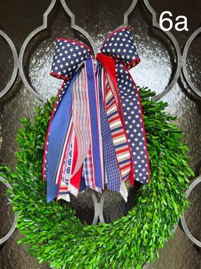 Americana 6 Wreath Bows